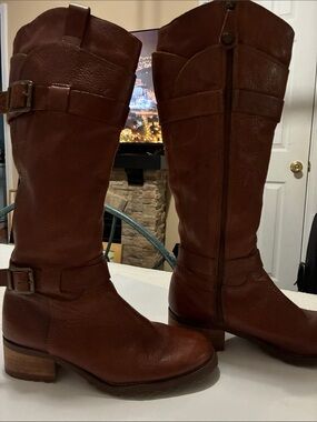 Fabianelli knee high riding boots